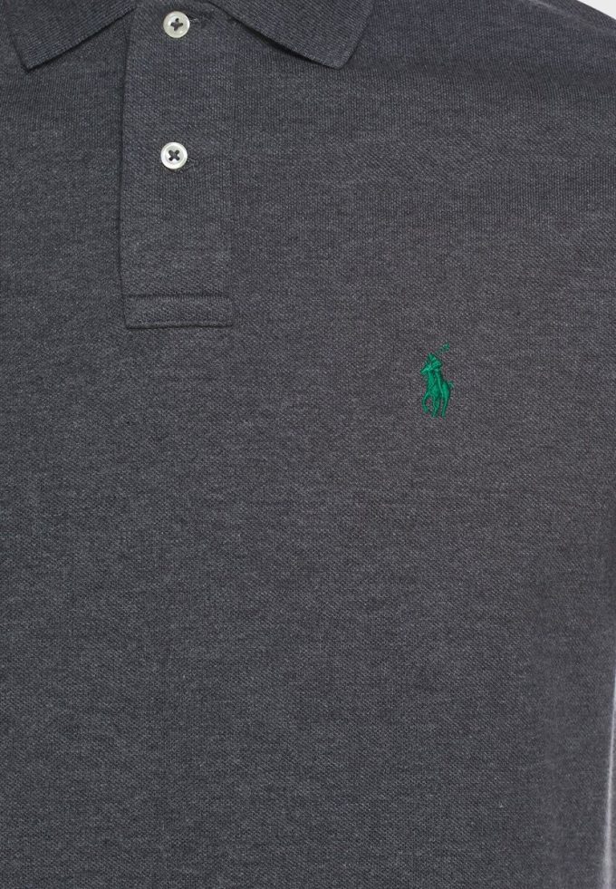 Grey Men’s Ralph Lauren Basic Mesh Polo Shirts