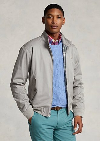 Grey Men’s Ralph Lauren Cotton Twill Jackets