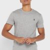 Grey Men’s Ralph Lauren Essential Crew Neck T Shirts