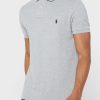 Grey Men’s Ralph Lauren Essential Polo Shirts