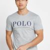 Grey Men’s Ralph Lauren Logo Crew Neck T Shirts