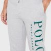 Grey Men’s Ralph Lauren Logo Cuffed Sweatpants Grey Men’s Ralph Lauren Logo Cuffed Sweatpants