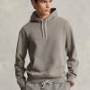 Grey Men’s Ralph Lauren Organic Cotton Fleece Hoodie Grey Men’s Ralph Lauren Organic Cotton Fleece Hoodie