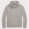 Grey Men’s Ralph Lauren Organic Cotton Fleece Hoodie Grey Men’s Ralph Lauren Organic Cotton Fleece Hoodie
