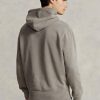 Grey Men’s Ralph Lauren Organic Cotton Fleece Hoodie Grey Men’s Ralph Lauren Organic Cotton Fleece Hoodie