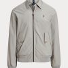 Grey Men’s Ralph Lauren Packable Water-repellent   Jackets