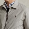 Grey Men’s Ralph Lauren Packable Water-repellent   Jackets