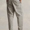 Grey Men’s Ralph Lauren Pleated Baggy Fit Canvas Pants Grey Men’s Ralph Lauren Pleated Baggy Fit Canvas Pants