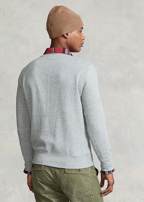 Grey Men’s Ralph Lauren Polo Bear Fleece Sweatshirt Grey Men’s Ralph Lauren Polo Bear Fleece Sweatshirt