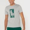 Grey Men’s Ralph Lauren Printed Crew Neck T Shirts