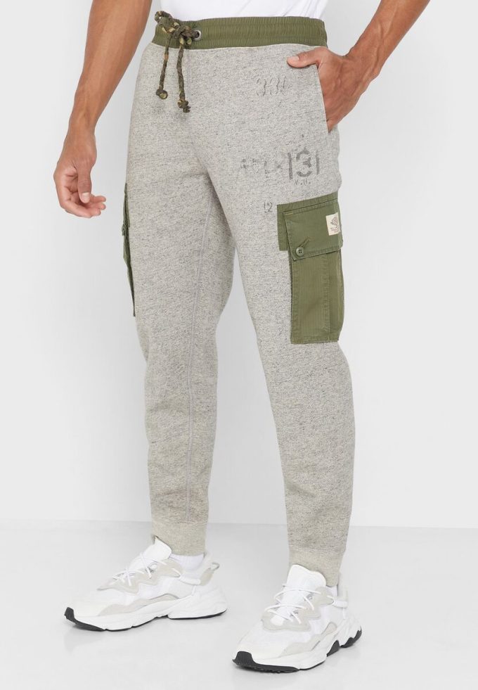 Grey Men’s Ralph Lauren Printed Sweatpants Grey Men’s Ralph Lauren Printed Sweatpants