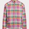 Grey Men’s Ralph Lauren Reversible Madras-Twill Jackets