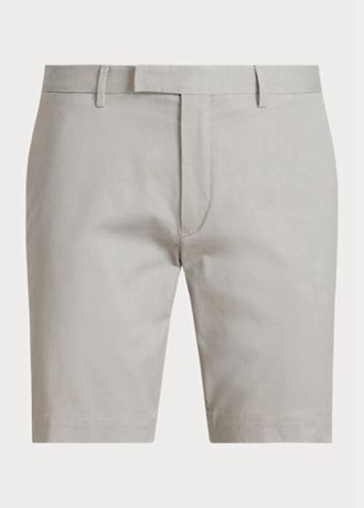 Grey Men’s Ralph Lauren Stretch Slim Fit Chino Shorts Grey Men’s Ralph Lauren Stretch Slim Fit Chino Shorts