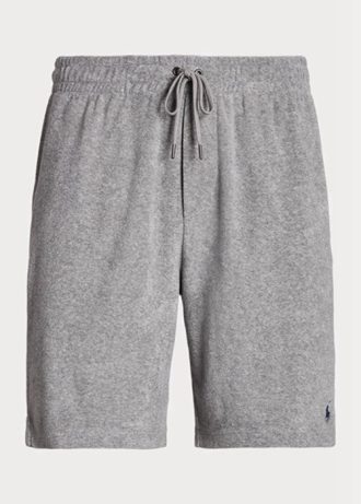 Grey Men’s Ralph Lauren Terry Drawstring   Shorts