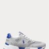 Grey / Royal Men’s Ralph Lauren Jogger Suede & Mesh Sneakers Grey / Royal Men’s Ralph Lauren Jogger Suede & Mesh Sneakers