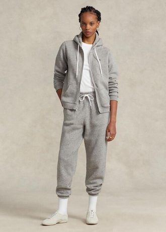 Grey Women’s Ralph Lauren Fleece Athletics Pants Grey Women’s Ralph Lauren Fleece Athletics Pants