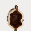 Honey/Cream Women’s Ralph Lauren Shearling Mini Bellport Bucket Bags