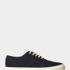 Indigo Men’s Ralph Lauren Indigo Canvas Sneakers
