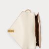 Ivory Women’s Ralph Lauren Polo ID Quilted Leather Envelope Crossbody Bags Ivory Women’s Ralph Lauren Polo ID Quilted Leather Envelope Crossbody Bags