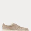 Khaki Men’s Ralph Lauren Court Suede Low-Top Sneakers Khaki Men’s Ralph Lauren Court Suede Low-Top Sneakers