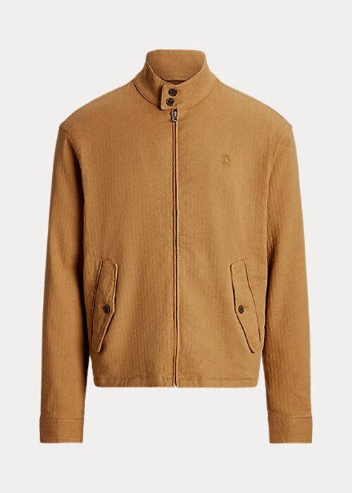 Khaki Men’s Ralph Lauren Linen-Blend Herringbone Twill Jackets Khaki Men’s Ralph Lauren Linen-Blend Herringbone Twill Jackets