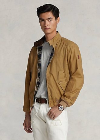 Khaki Men’s Ralph Lauren Oilcloth Jackets