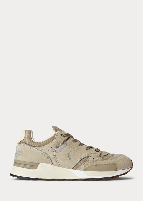 Khaki Men’s Ralph Lauren Trackster 200 Sneakers Khaki Men’s Ralph Lauren Trackster 200 Sneakers