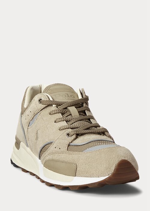 Khaki Men’s Ralph Lauren Trackster 200 Sneakers Khaki Men’s Ralph Lauren Trackster 200 Sneakers