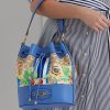 Khaki/New England Blue Women’s Ralph Lauren Monogram Large Andie Handbag Khaki/New England Blue Women’s Ralph Lauren Monogram Large Andie Handbag