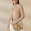Khaki Women’s Ralph Lauren Calf-Suede Welington Crossbody Bags Khaki Women’s Ralph Lauren Calf-Suede Welington Crossbody Bags