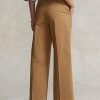 Khaki Women’s Ralph Lauren Chino Wide-Leg Pants