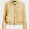 Khaki Women’s Ralph Lauren Linen   Windbreaker