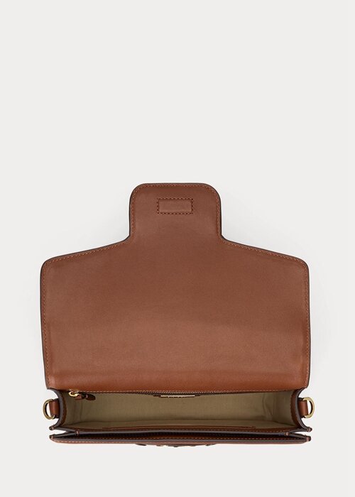 Lauren Tan /Navy Women’s Ralph Lauren Striped Canvas Medium Handbag Lauren Tan /Navy Women’s Ralph Lauren Striped Canvas Medium Handbag