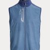 Light Blue Men’s Ralph Lauren Performance French Terry Vest