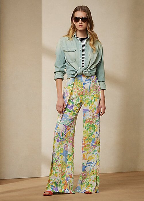 Light Blue Women’s Ralph Lauren Tamia Cotton Denim Shirts Light Blue Women’s Ralph Lauren Tamia Cotton Denim Shirts