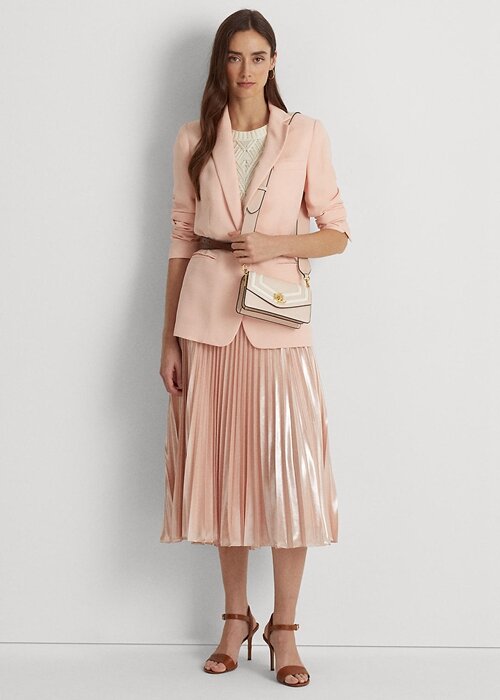 Light Pink/Vanilla Women’s Ralph Lauren Nappa Leather Small Tayler Crossbody Bags Light Pink/Vanilla Women’s Ralph Lauren Nappa Leather Small Tayler Crossbody Bags