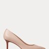 Light Pink Women’s Ralph Lauren Lanette Nappa Leather Heels Light Pink Women’s Ralph Lauren Lanette Nappa Leather Heels
