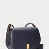 Midnight Navy Women’s Ralph Lauren Polo ID Leather Saddle Bags Midnight Navy Women’s Ralph Lauren Polo ID Leather Saddle Bags