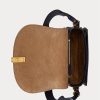 Midnight Navy Women’s Ralph Lauren Polo ID Leather Saddle Bags Midnight Navy Women’s Ralph Lauren Polo ID Leather Saddle Bags