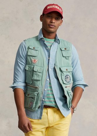 Mint Men’s Ralph Lauren Chino Utility Vest