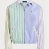 Multicolor Men’s Ralph Lauren Bayport Striped Oxford Fun  Jackets