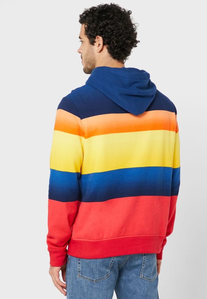 Multicolor Men’s Ralph Lauren Color Block Hoodie