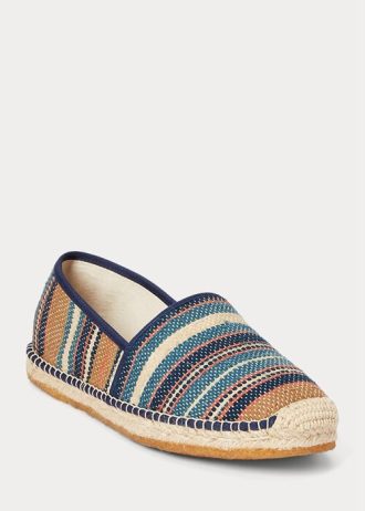 Multicolor Men’s Ralph Lauren Handwoven Jacquard Espadrille