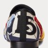 Multicolor Men’s Ralph Lauren Paxton Logo-Patch Canvas Dress Shoes