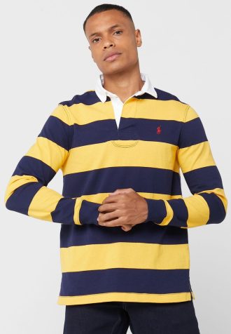 Multicolor Men’s Ralph Lauren Striped Polo Shirts