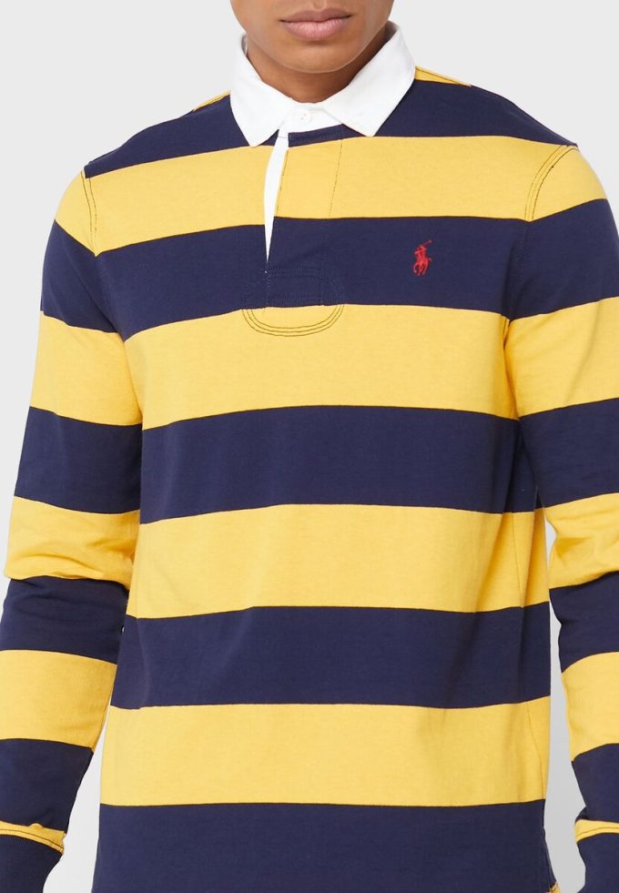Multicolor Men’s Ralph Lauren Striped Polo Shirts