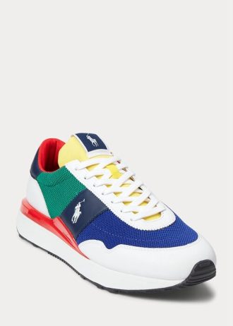 Multicolor Men’s Ralph Lauren Train 89 Color-Blocked Sneakers