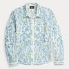 Multicolor Women’s Ralph Lauren Floral-Embroidered Cotton Blouse Shirts Multicolor Women’s Ralph Lauren Floral-Embroidered Cotton Blouse Shirts