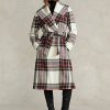 Multicolor Women’s Ralph Lauren Plaid Wool-Blend Herringbone Wrap Coats Multicolor Women’s Ralph Lauren Plaid Wool-Blend Herringbone Wrap Coats