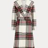 Multicolor Women’s Ralph Lauren Plaid Wool-Blend Herringbone Wrap Coats Multicolor Women’s Ralph Lauren Plaid Wool-Blend Herringbone Wrap Coats